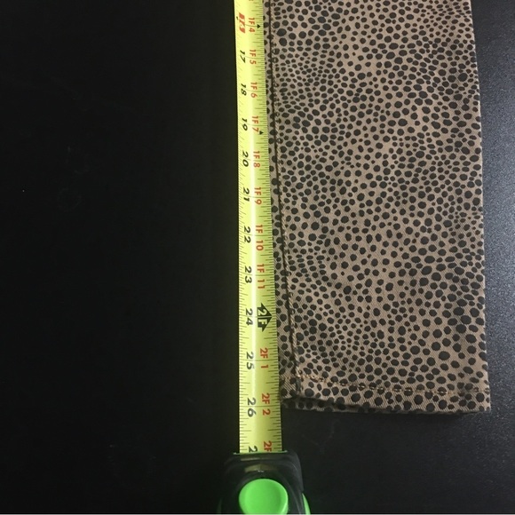 WILLIAM Rast Perfect Ankle Skinny Leopard Sz 24/0 - Picture 6 of 8